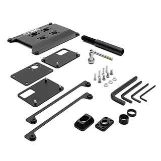 License Plate Relocation Mount