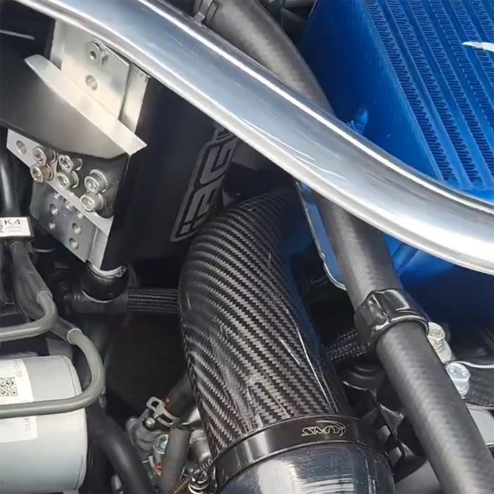 SMY BBC Carbon Fiber Top Mount Intercooler Pipe 2022-2025 WRX image 3