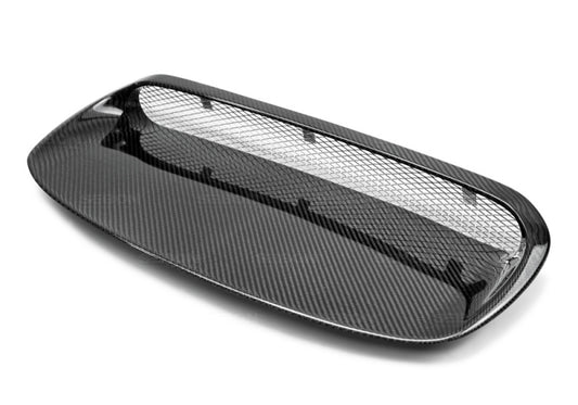 OE-style carbon fiber hood scoop for 2008-2014 Subaru WRX/STi