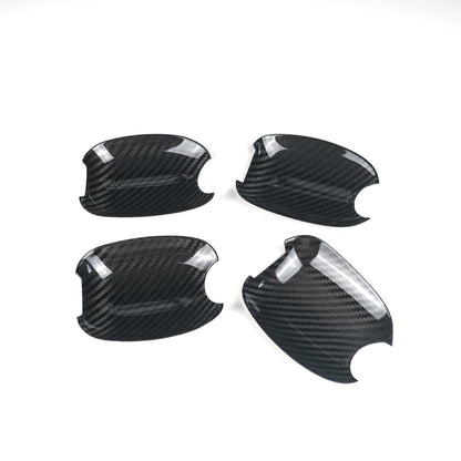 JDMuscle 15-21 WRX/STI Tanso Carbon Fiber Door Bowl Trim Covers image 0