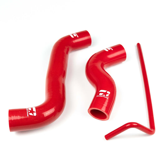 Overtake Radiator Hose Kit RED - Subaru 15-21 WRX, 14-18 FXT image 0