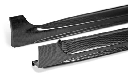 OE-style carbon fiber side skirts for 2015-2021 Subaru WRX/STi