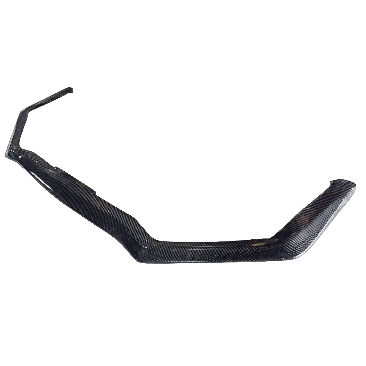 JDMuscle Tanso OE STYLE V1 FRONT CARBON FIBER LIP for 15-17 WRX/STI image 0