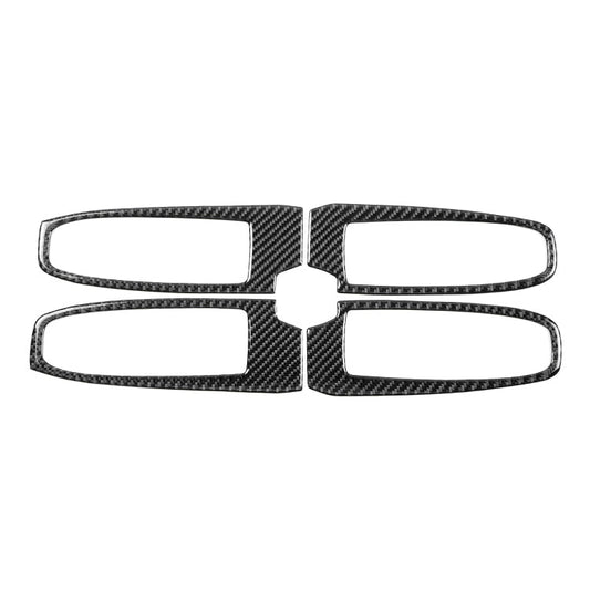 JDMuscle [22-25 WRX] P&S Series Carbon Fiber Window Switch Trim Covers 4 PC image 0