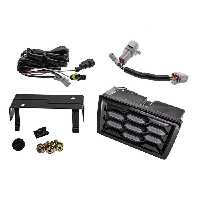 SMY Honeycomb Rear 4th Brake Light White 2022-2025 WRX image 2