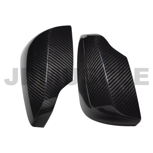JDMuscle [15-21 WRX/STI] Tanso Dry Carbon Fiber Side Mirror w/Turn Signal Cut-Ou image 0
