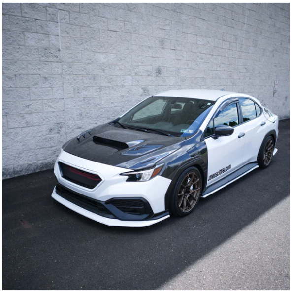 JDMuscle [22-25 WRX] 3-Piece Front Lip V1 Paint Matched image 2