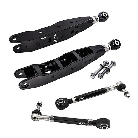 SMY Stealth Pillow Ball CNC Aluminum Adj Rear Control Arm / Toe Kit 2022+ WRX image 0