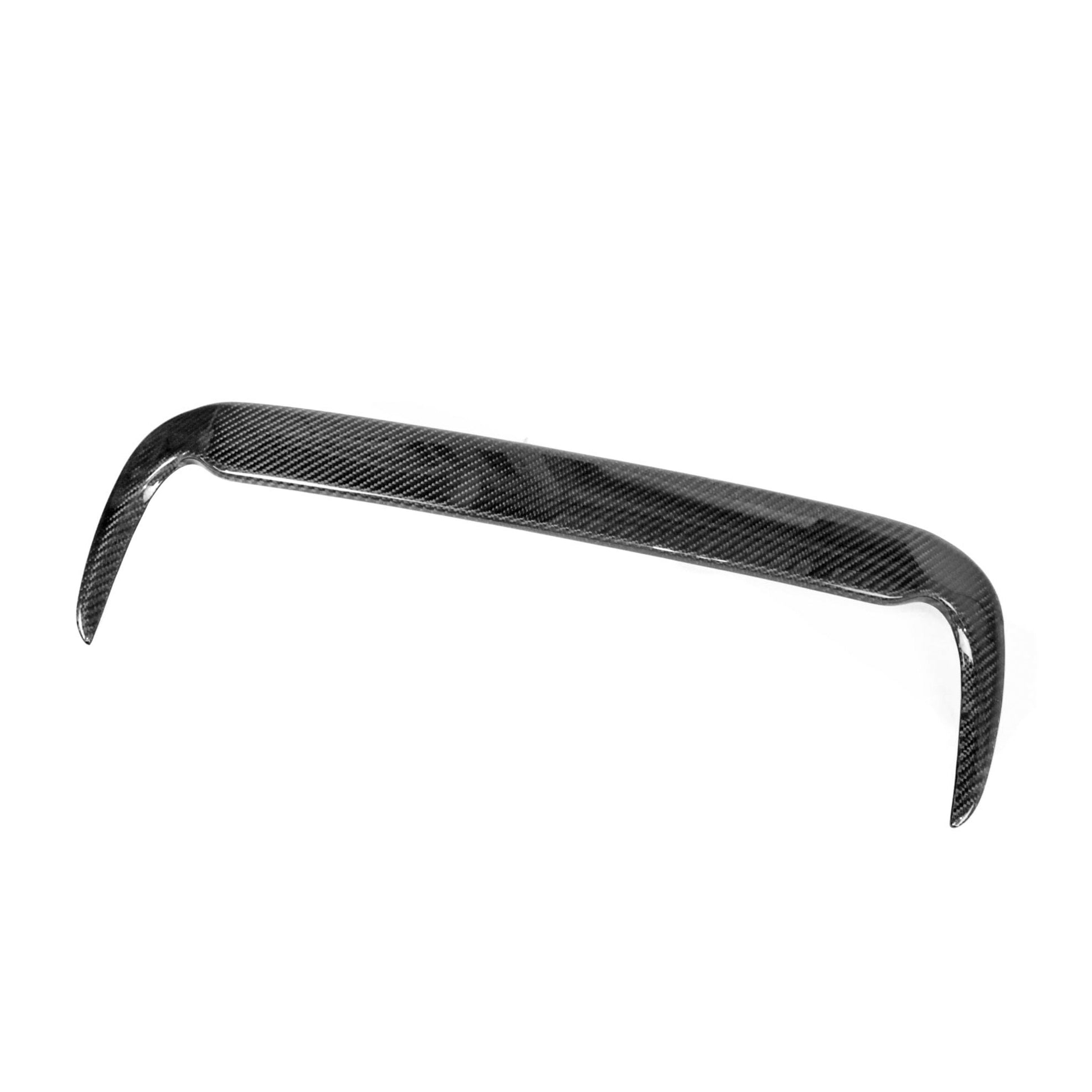 JDMuscle Carbon Fiber Hood Scoop Trim Cover - 2015+WRX/STI image 0