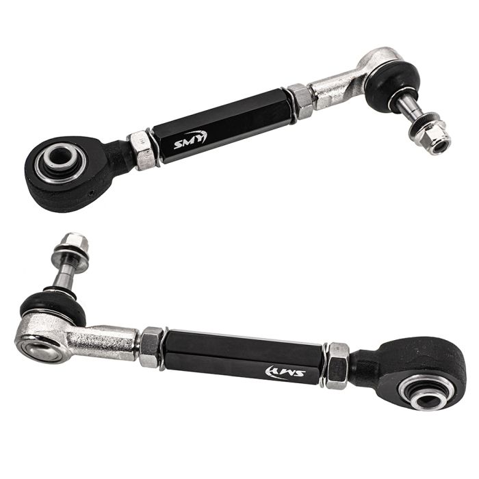 SMY Stealth Heavy Duty Adj Rear Lateral Links / Toe Arms 2008-2021 WRX / STI image 0