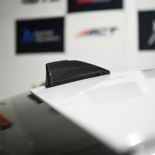 JDMuscle [22-25 WRX / 22+ BRZ / 15-21 WRX/STI] Tanso Dry Carbon Fiber Antenna Co image 0