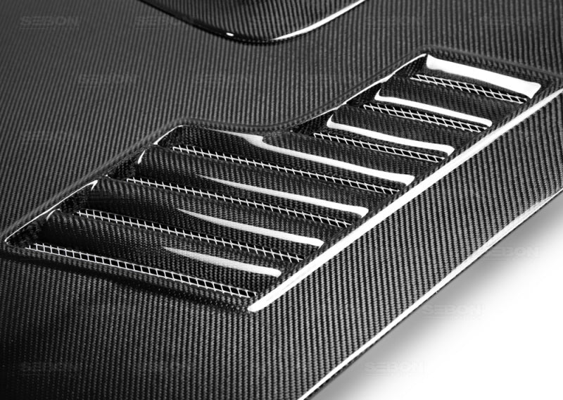 CW-style carbon fiber hood for 1998-2001 Subaru Impreza