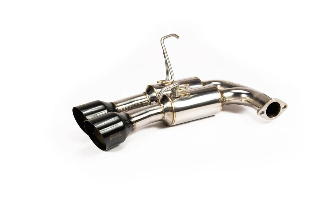 Invidia 11-21 Subaru WRX/STI Sedan Gemini R400 Single Layer Black tip Cat-back Exhaust