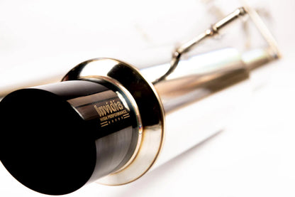 Invidia 11-21 Subaru WRX/STI Sedan Gemini R400 Single Layer Black tip Cat-back Exhaust