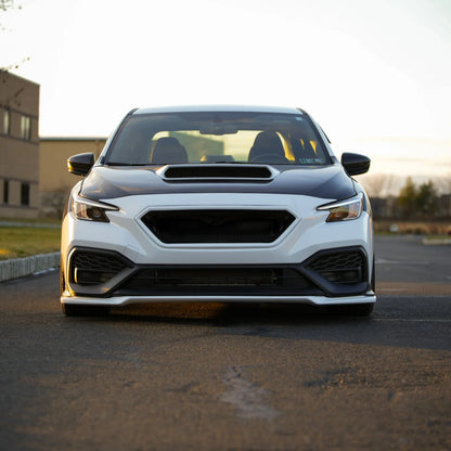 JDMuscle [22-25 WRX] CS Style V1 Front Bumper Grille-Paint Matched/Gloss Black