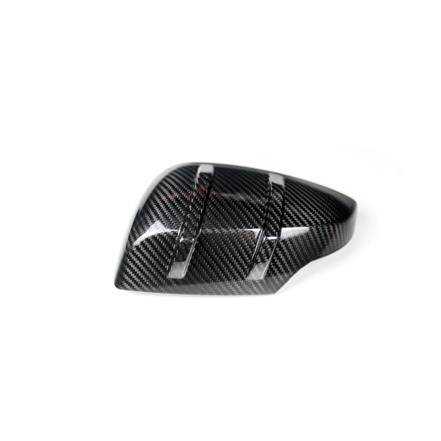 JDMuscle Tanso R2 Style Carbon Fiber Side Mirror Covers/Replacement with Turn Signal