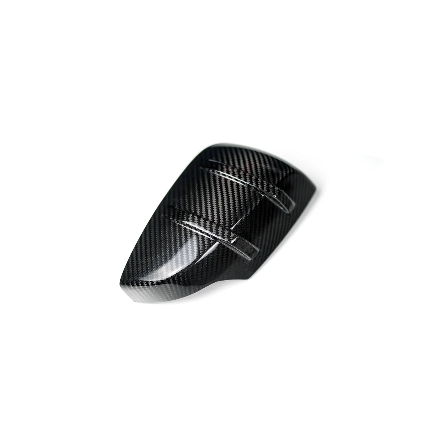 JDMuscle Tanso R2 Style Carbon Fiber Side Mirror Covers/Replacement with Turn Signal