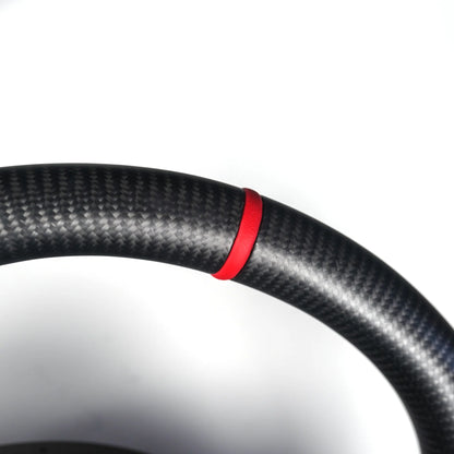 JDMuscle Custom Carbon Fiber Steering Wheel for 2004 WRX STI