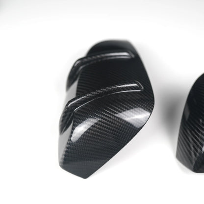 JDMuscle [15-21 WRX/STI] Tanso RAR Style Carbon Fiber Side Mirror Covers/Replacements