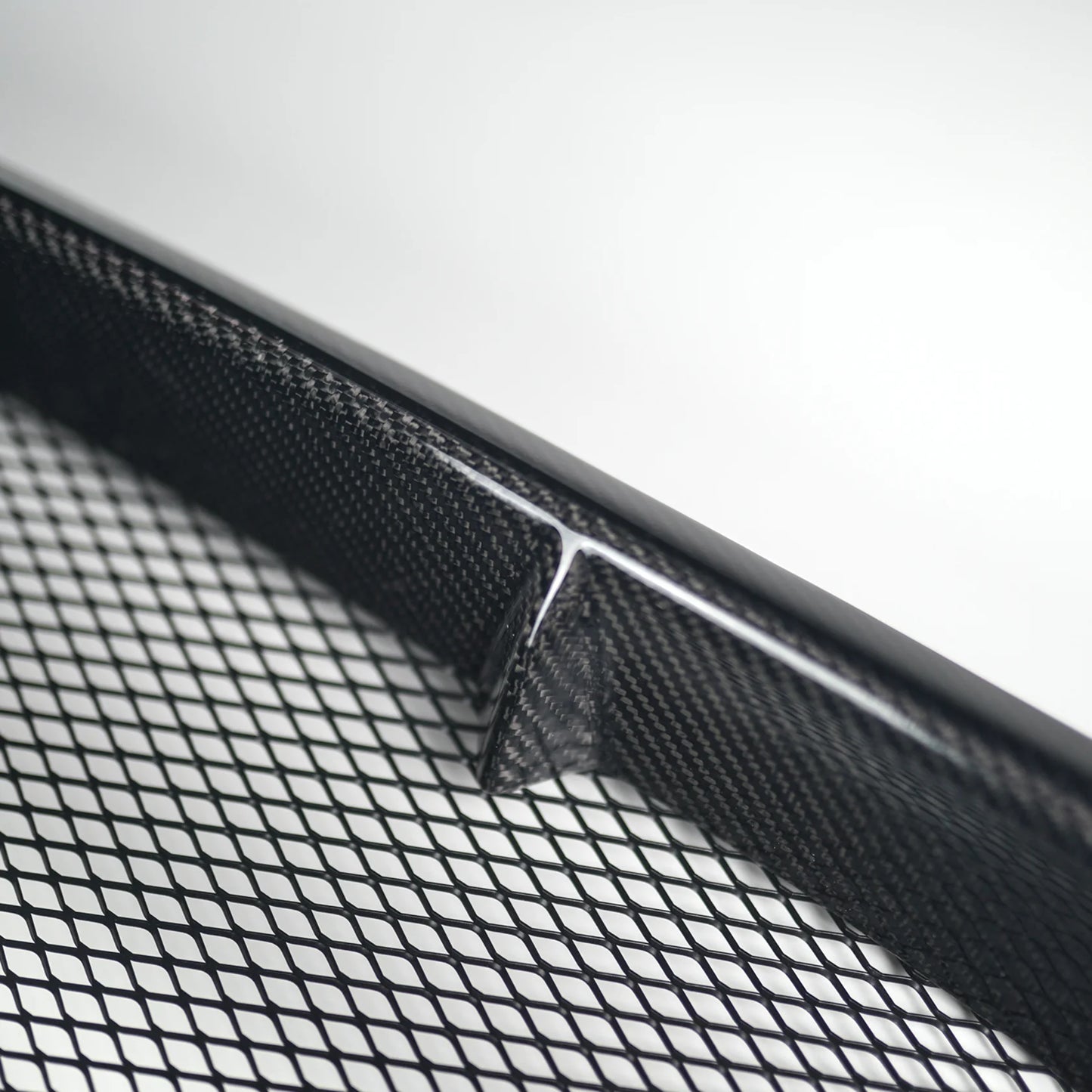 JDMuscle Tanso Gloss Black Grille V4 - 15-17 WRX/STI