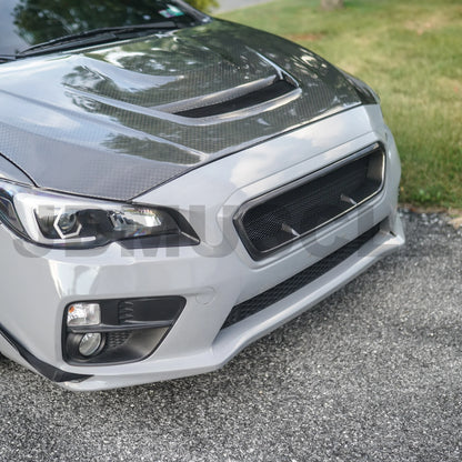 JDMuscle Tanso Gloss Black Grille V4 - 15-17 WRX/STI