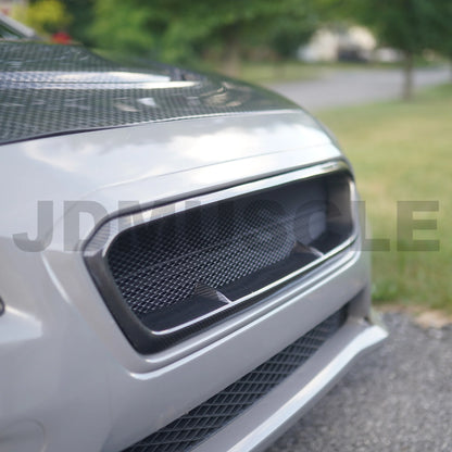 JDMuscle Tanso Gloss Black Grille V4 - 15-17 WRX/STI
