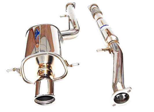 Invidia 02-07 Subaru WRX/STI Q300 Rolled S.S.Tip Cat-back Exhaust