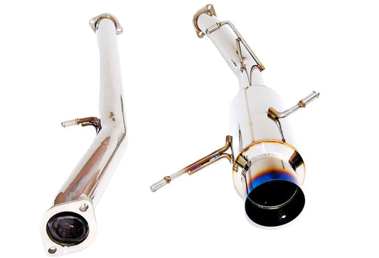Invidia 02-07 Subaru WRX/STI Racing Titanium tip cat-back Exhaust