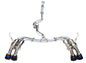 Invidia 11-14 Subaru WRX/STI Sedan Gemini R400 Quad Titanium tip Cat-back Exhaust