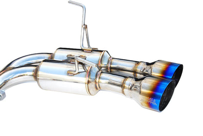Invidia 11-14 Subaru WRX/STI Sedan Gemini R400 Quad Titanium tip Cat-back Exhaust
