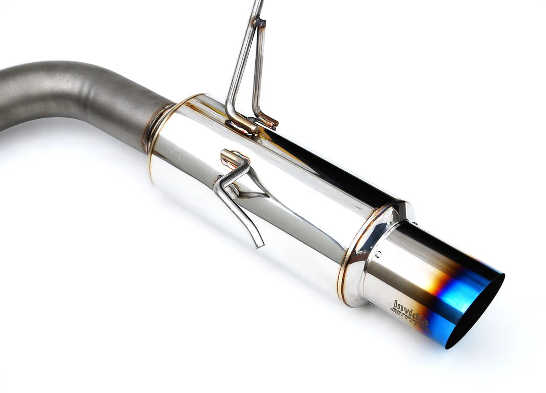 Invidia 15-21 Subaru WRX/STI Sedan BLAST BBP Single Racing Titanium tip Cat-back Exhaust