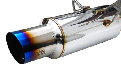 Invidia 15-21 Subaru WRX/STI Sedan BLAST BBP Single Racing Titanium tip Cat-back Exhaust