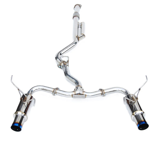 Invidia 22-Up Subaru WRX Dual N1 Titanium Tips Cat-back Exhaust