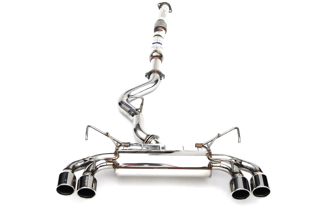Invidia 08-14 Subaru STI 11-14 WRX Hatchback Q300 Quad S.S.tips Cat-back Exhaust
