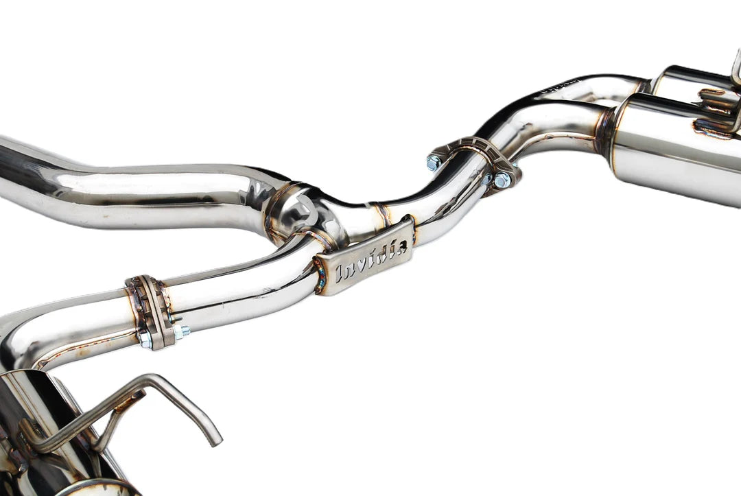 Invidia 22-Up Subaru WRX Gemini R400 Quad Black tip Cat-back Exhaust
