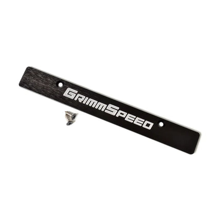 GrimmSpeed Front License Plate Delete - 2006-14 Subaru Impreza/WRX/STI, 2022+ Subaru BRZ, 2022+ Toyota GR86