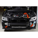 GrimmSpeed Front Mount Intercooler Kit Black - 2015-21 Subaru WRX