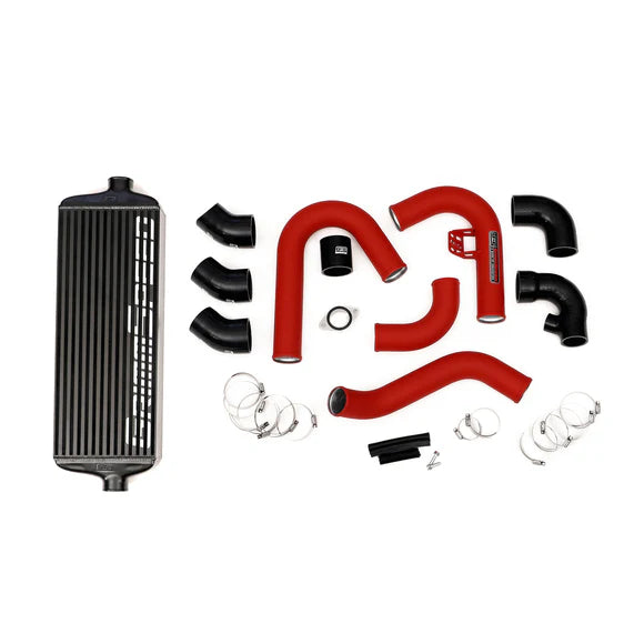 GrimmSpeed Front Mount Intercooler Kit Black - 2015-21 Subaru WRX