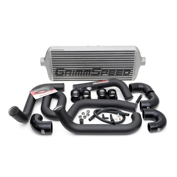 GrimmSpeed Front Mount Intercooler Kit  Aluminum - 2008-14 Subaru STI