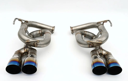Invidia 22-Up Subaru WRX Axle Back Twin Loop 3.5" Single Layer Titanium Tip Exhaust