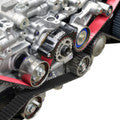 IAG Timing Belt Kit with IAG Red Racing Belt, Timing Guide, Adjustable Idlers & Tensioner for 02-14 WRX, 04-21 STI, 05-12 LGT, 04-13 FXT