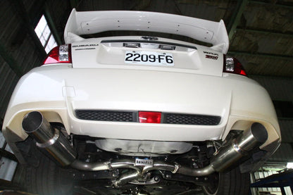 Invidia 08-14 Subaru WRX/STI Sedan Dual N1 S.S.Tips Cat-back Exhaust