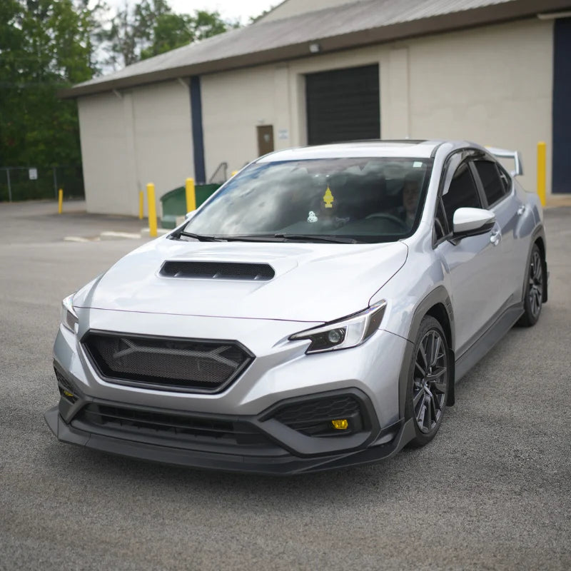 JDMuscle [22-25 WRX] CS Style V1 Front Bumper Grille-Paint Matched/Gloss Black