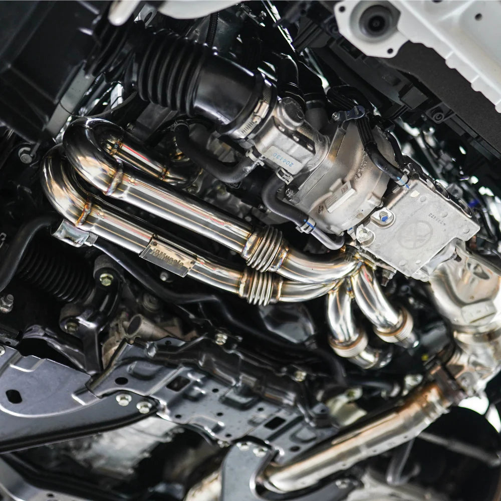 JDMuscle [22-25 WRX] YDYBB Unequal Length Header - MT&CVT