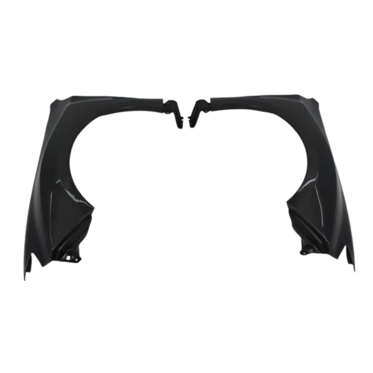 JDMuscle Tanso Carbon Fiber/FRP OE Style Fenders for 08-14 Subaru STI / 11-14 WR