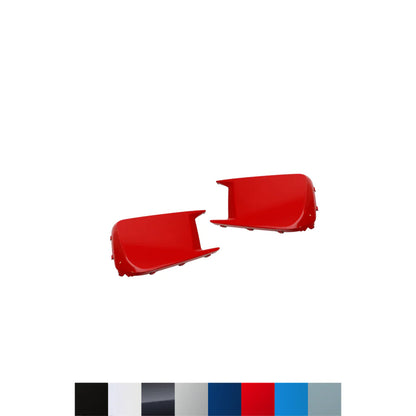 JDMuscle [15-17 WRX/STI] Fog Light Covers-Gloss Black / Paint Matched