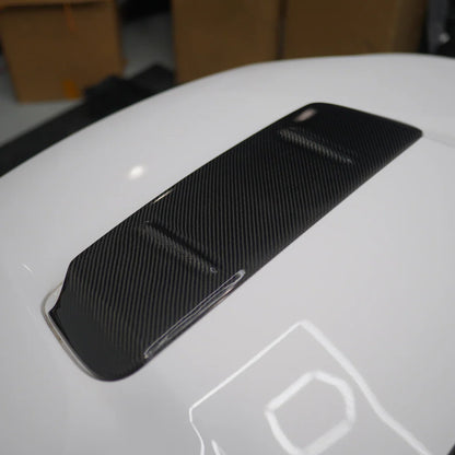 JDMuscle [22-25 WRX] Tanso Carbon Fiber Hood Scoop Cover V1