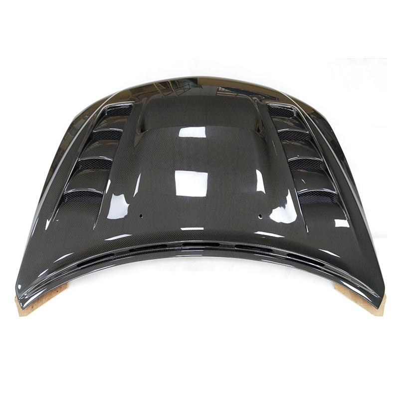 JDMuscle [08-14 WRX/STI] Carbon Fiber Hood V3 w/ Heat Extract