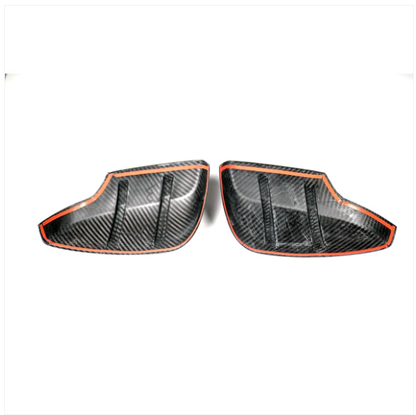 JDMuscle Tanso R2 Style Carbon Fiber Side Mirror Covers/Replacement with Turn Si image 4