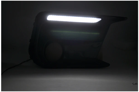 JDMuscle [18-21 WRX/STI] JDM Style Sequential Turn+Drl Bezel w/ Fog Light Cut Ou image 5